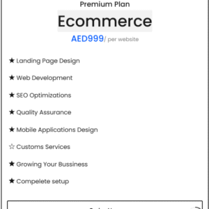 Premium Plan,Ecommerce(For selling)